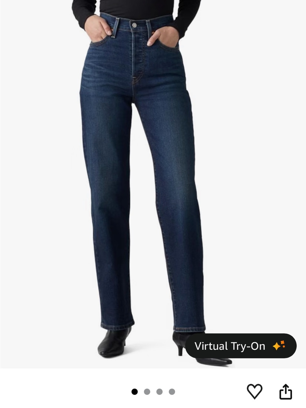 Levi's Women’s Full Length Ribcage Jeans (Get Organized - Stretch) Size 29